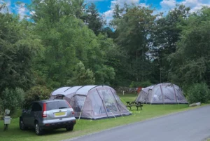 Camping at Coastal Kippford