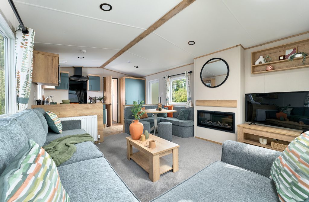 ABI Keswick living dining room fire place